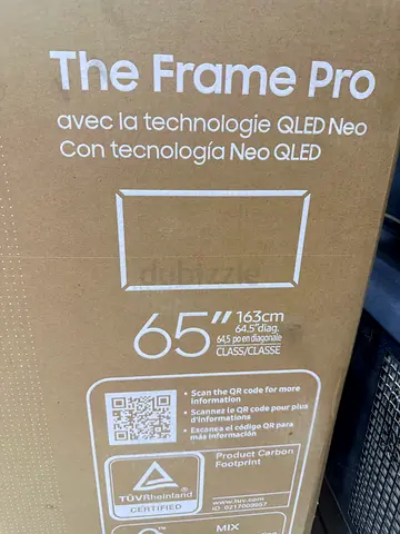 Samsung The Frame Pro 65-Inch Class LS03FW 4K Neo QLED Mini LED Smart TV (2025 Model)
