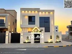 Directly behind services | Own a luxury corner villa in Al Zahia, Ajman | 5 master bedrooms | A grea