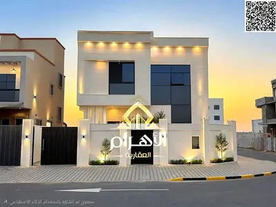 خلف الخدمات مباشرة | تملك فيلا كورنر فاخرة بالزاهية عجمان | 5 غرف ماستر |لقطة بسعر تنافسي