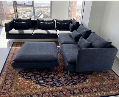 Elegant Living Room Sofa – Comfortable and spacious sofa suitable for modern homes. Available in mu