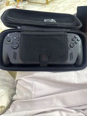 Handheld PC Gaming Console (Steam Deck-style) with Carry Case