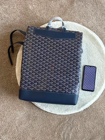 Goyard black Cisalpine Backpack