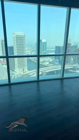 High-Floor Office | B2B Tower | Canal View | Shell-and-Core Style Fit-out