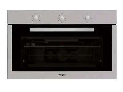 Built-in Whirlpool Gas Oven - Stainless Steel 90 cm