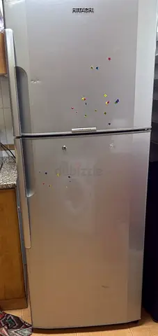 Hitachi Silver Double Door Refrigerator - Good Working Condition