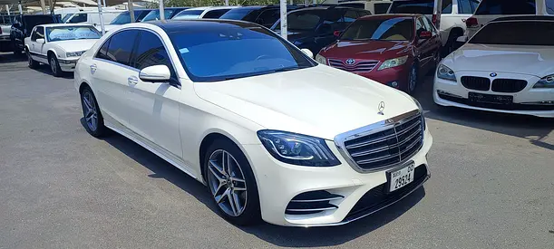 S560 2018 Japanesمرسيدس ياباني بحاله الوكاله