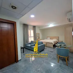 A golden opportunity! Luxurious, fully furnished studio apartment for monthly rent in Al Rashidiya 2