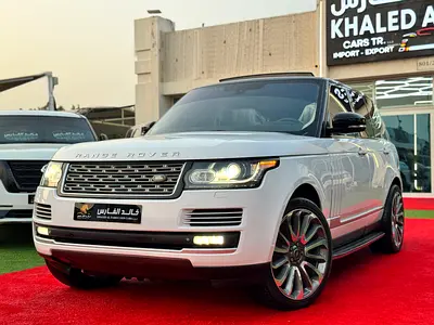 رانج روفر Vogue SE Supercharged 2014 خليجي بدون صبغ بحالة الوكالة التامة وسعر عرض ممتاز.