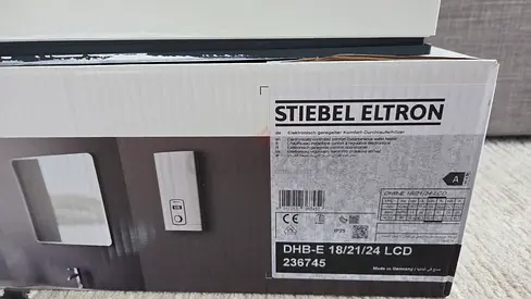 STIEBEL ELTRON DHB-E Electronic Instantaneous Water Heater 18/21/24 LCD