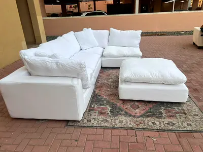 Perfect condition The loom collection Modular Living room Sofa with footstools