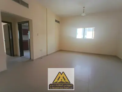 One-bedroom apartment with living room in Al Nuaimiya 2, Ajman, large space, central AC and free ma