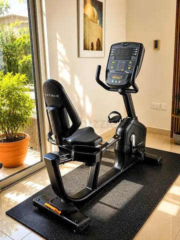 Matrix recumbent bike like brand new