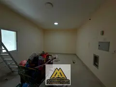 Large studio in Al Nakheel, second row from Ajman Corniche, central AC, free maintenance, semi-sepa