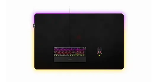 SteelSeries QcK Prism 4XL RGB Gaming Mouse Pad – Brand New