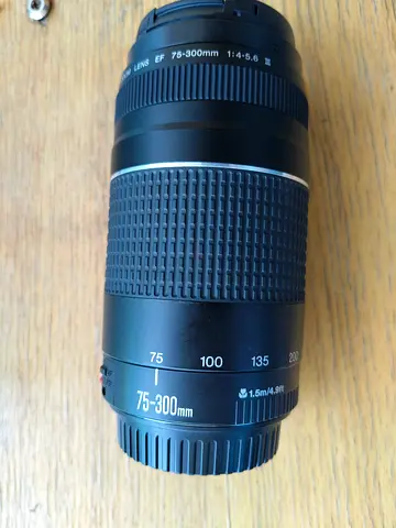 Canon EF 75-300mm f/4-5.6 III Telephoto Zoom Lens - Good Condition
