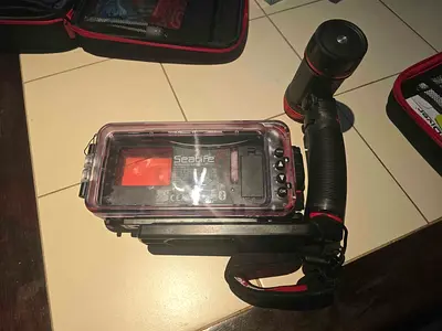 Casing Sealife for diving photography