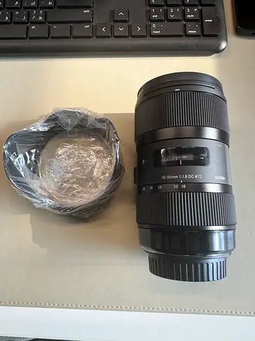 Sigma 18-35mm F1.8 Zoom Lens (new) foe canon