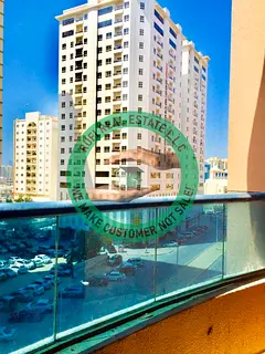 3BHK available for Rent on higher floors with maids room and with open view in nuamiya towers Ajman