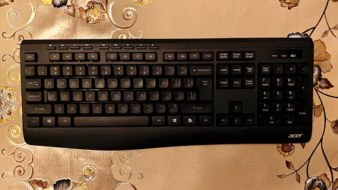 Original Wireless ACER Keyboard | 2.4GHz Plug and Play