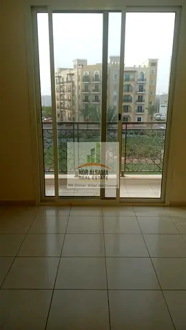 1 Bedroom Apartment | EMR-18 Emirates Cluster | Balcony & Courtyard View | Unfurnished Unit