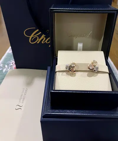 Chopard Happy Diamonds Hearts Earrings