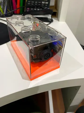 Die-cast toy car in original display case - For decoration