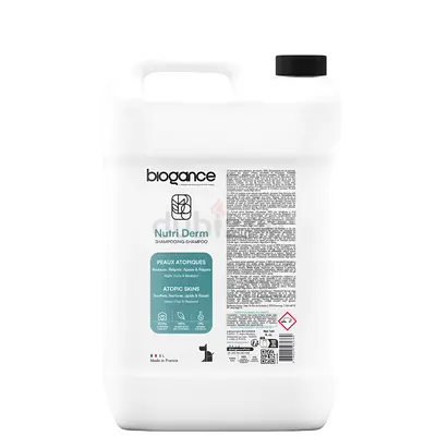 Biogance Nutri Derm (sensitive to atopic skins) Medicated Shampoo 5L - Brand New