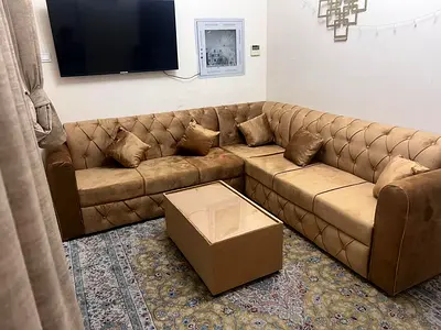 Affordable Luxury Sofa Set with Premium Fabric