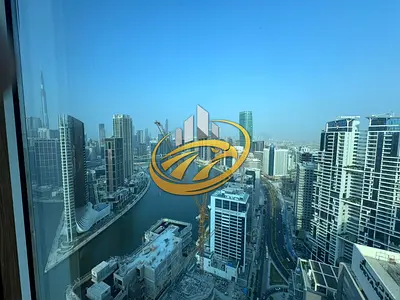 Office For Rent 1 CHEQUE | High-Floor | Canal & Burj Khalifa Views | Churchill Executive | Business Bay