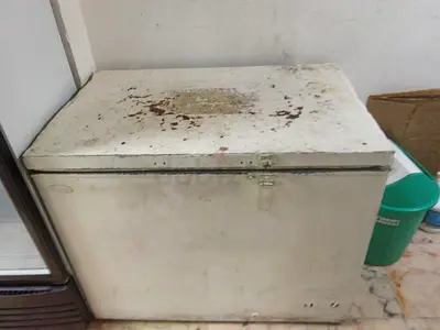 Used chest freezer - needs servicing / for parts