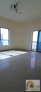 Two-bedroom apartment for annual rent in Al Khan, Sharjah | Overlooking Al Khan Street | 2 balconies