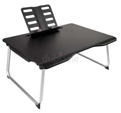 Cooper Mega Table - Folding Table Stand for Couch, Bed, Desk & Floor, black (65x45x30cm