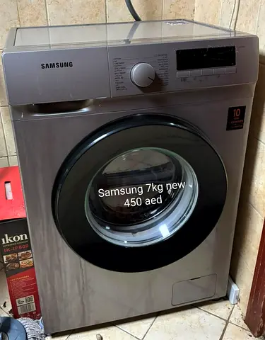 Samsung 7kg Front Load Washing Machine - Silver
