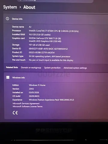Acer predator helios 300