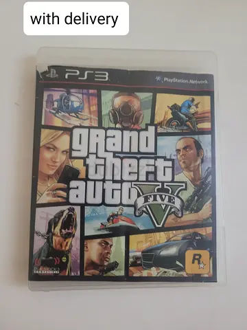 Grand Theft Auto V (GTA V) - PS3 Disc with Case with delivery