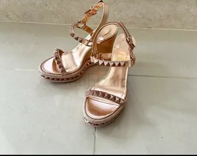 Christian Louboutin Espadrille Wedges size 36