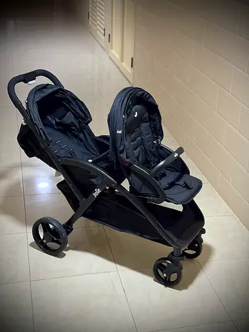 Joie double seat stroller