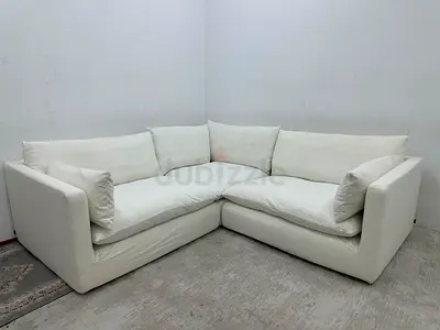Perfect condition marina home white cloud sofa