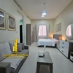 🏡 The most luxurious and upscale first-floor studio for monthly rent in Al Jurf 2✨ 📍 Next to