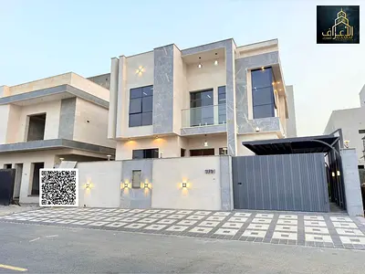 فيلا للبيع بعجمان تشطيب شخصي مساحة كبيرة