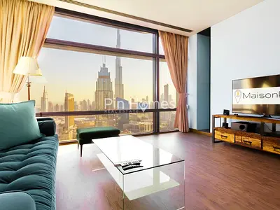 Upgraded | Fully Furnished | Burj Khalifa View