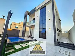 Luxurious Brand New 4BR Master Villa with Private Pool & Maid's Room for Rent in Al Bahia, Ajman