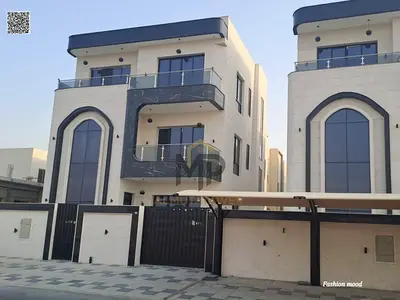 Villa for sale | ajman| al bahia area | 5 master rooms, majlis, hall, maid room, roof| freehold | 0 registration fees | negotiable price.
