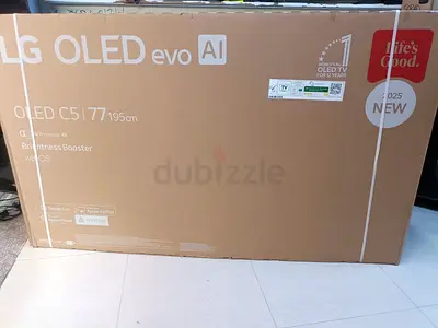 LG OLED C5 AI 77” 4K OLED evo Smart TV – 2025 New Model | Brand New