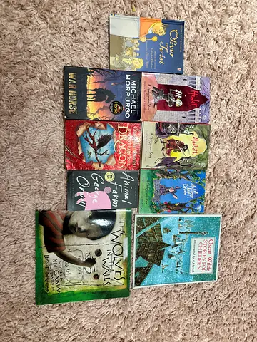 Collection of Children's Classics and Fiction Books