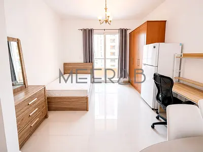 Spacious Studio For Rent | With Balcony | Lake View | High Floor | Unfurnished