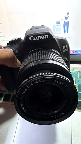 Canon EOS 1300D with EF-S 18-55mm kit lens - Good working condition