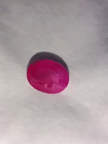 Natural ruby 4.80 carat no heet no treet