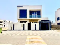 🏡 Villa for rent in Al Amrah – Ajman ✨ Ready to move in 🚗 Large setback in front of the vi