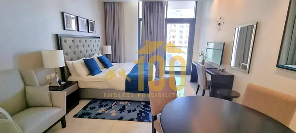 Furnished Studio | Balcony | Private Parking | Celestia A